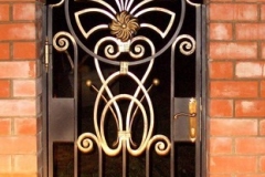 кованная калитка-0007